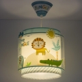 Dalber D-76112 - Lustră copii MY LITTLE JUNGLE 1xE27/15W/230V