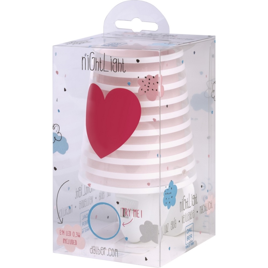 Dalber D-92192 - Lampa de veghe LED LIGHT FEELING 1xE14/0,5W/230V