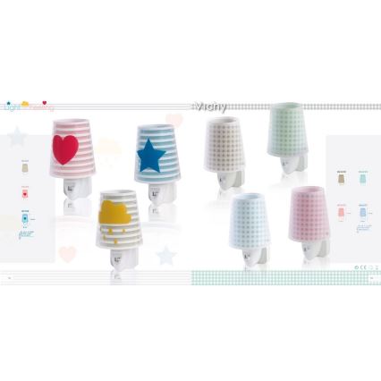 Dalber D-92192 - Lampa de veghe LED LIGHT FEELING 1xE14/0,5W/230V