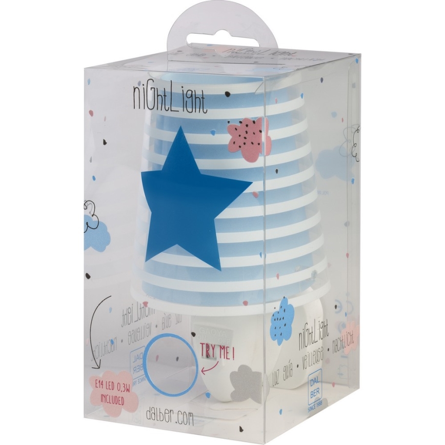 Dalber D-92193 - Lampa de veghe LED LIGHT FEELING 1xE14/0,5W/230V