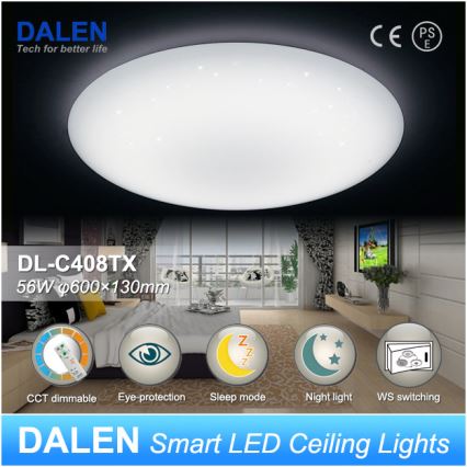 Dalen DL-C408TX - LED Plafonieră STAR SKY LED/56W/230V