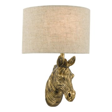 Där Lighting ABB0735 - Aplica de perete ABBY 1xE14/40W/230V in/auriu