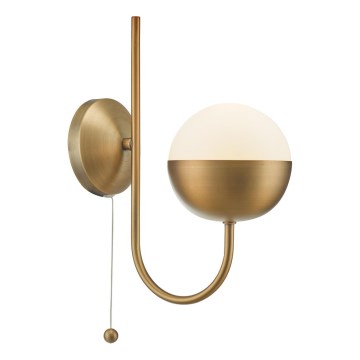 Där Lighting AND0742 - Aplică de perete ANDRE 1xE14/11W/230V alamă