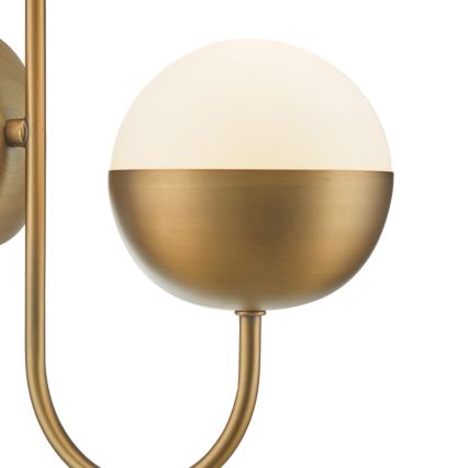 Där Lighting AND0742 - Aplică de perete ANDRE 1xE14/11W/230V alamă