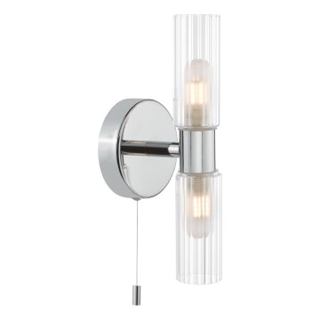 Där Lighting BOL0950 - Aplica de baie BOLTON 2xG9/5W/230V IP44 crom lucios