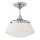 Där Lighting CAD0150 - Lustră aplicată pentru baie CADEN 1xE27/60W/230V IP44 crom lucios