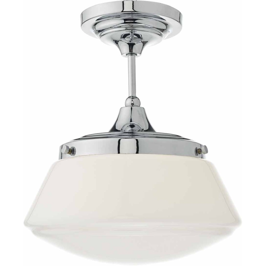 Där Lighting CAD0150 - Lustră aplicată pentru baie CADEN 1xE27/60W/230V IP44 crom lucios