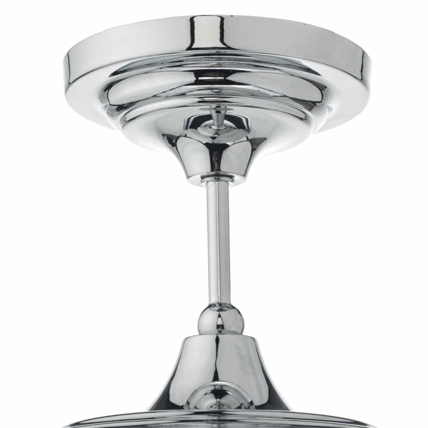 Där Lighting CAD0150 - Lustră aplicată pentru baie CADEN 1xE27/60W/230V IP44 crom lucios
