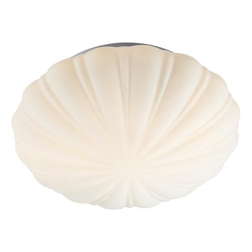Där Lighting CAF502 - Plafonieră pentru baie CAFE 1xE27/60W/230V Ø 27 cm IP44 albă