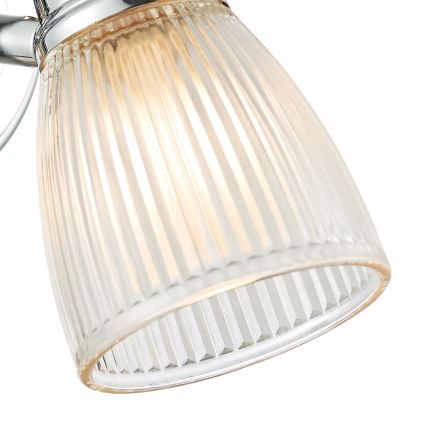 Där Lighting CED0738 - Aplica de perete pentru baie CEDRIC 1xG9/25W/230V IP44 crom lucios