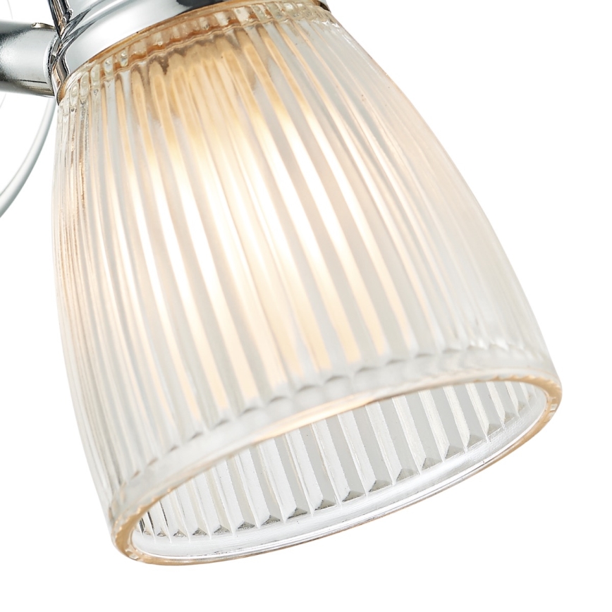 Där Lighting CED0738 - Aplica de perete pentru baie CEDRIC 1xG9/25W/230V IP44 crom lucios