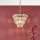 Där Lighting CER0135 - Candelabru pe lanț CERYS 1xE27/60W/230V auriu
