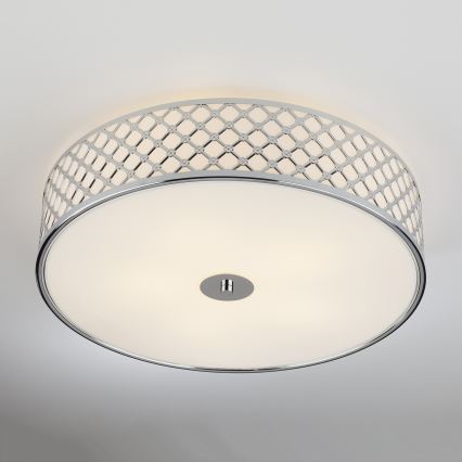 Där Lighting CIV5050 - Plafonieră CIVIC 5x E14/60W/230V, diametru 50 cm, crom lucios