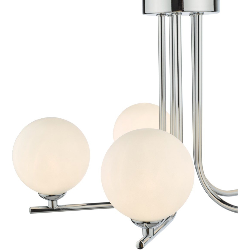 Där Lighting CRA5450-02 - Lustră pe tijă CRADLE 5xG9/25W/230V crom lucios