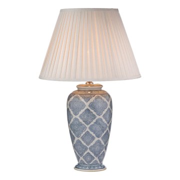 Där Lighting ELY4223 - Lampă de birou ELY 1xE27/60W/230V albastră