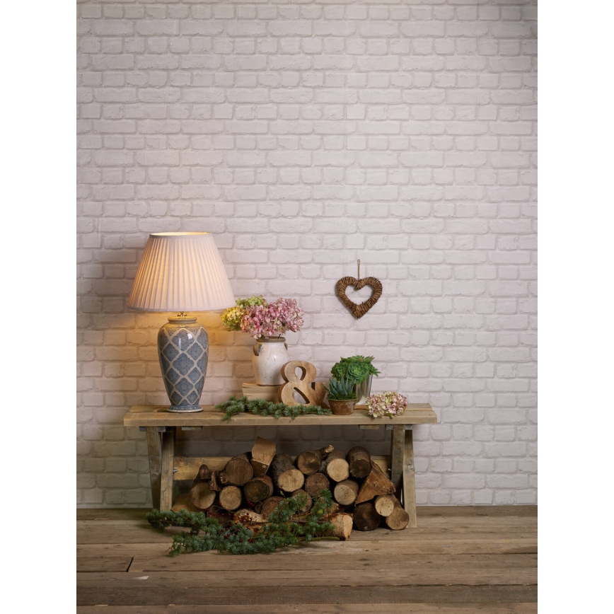 Där Lighting ELY4223 - Lampă de birou ELY 1xE27/60W/230V albastră