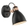 Där Lighting FRE0722 - Aplică de perete tip spot FREDERICK 1xE14/40W/230V neagră