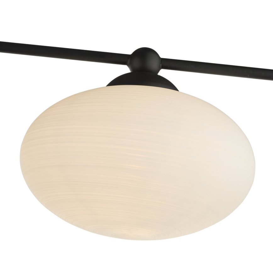 Där Lighting JAS5422 - Lustru aplicat JASPER 5xG9/25W/230V, negru