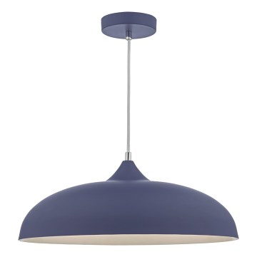 Där Lighting KAE0123 - Lustră suspendată pe cablu KAELAN 1xE27/60W/230V albastră