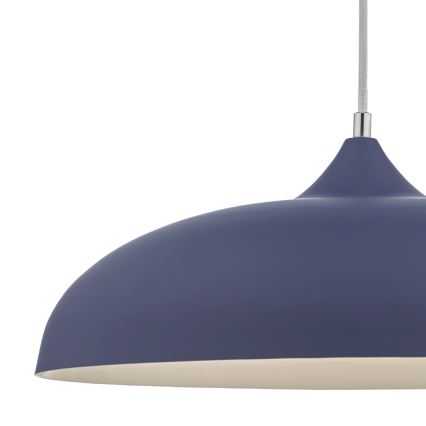 Där Lighting KAE0123 - Lustră suspendată pe cablu KAELAN 1xE27/60W/230V albastră