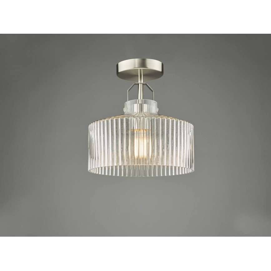 Där Lighting LEN4846 - Lustră aplicată LENKA 1xE27/60W/230V crom mat