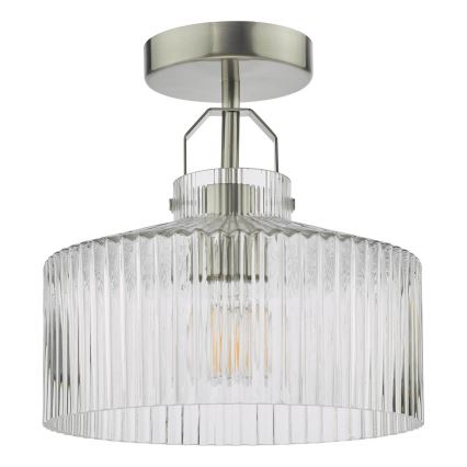 Där Lighting LEN4846 - Lustră aplicată LENKA 1xE27/60W/230V crom mat