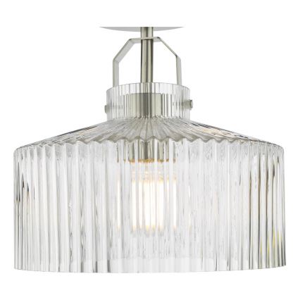 Där Lighting LEN4846 - Lustră aplicată LENKA 1xE27/60W/230V crom mat