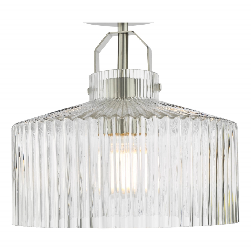 Där Lighting LEN4846 - Lustră aplicată LENKA 1xE27/60W/230V crom mat