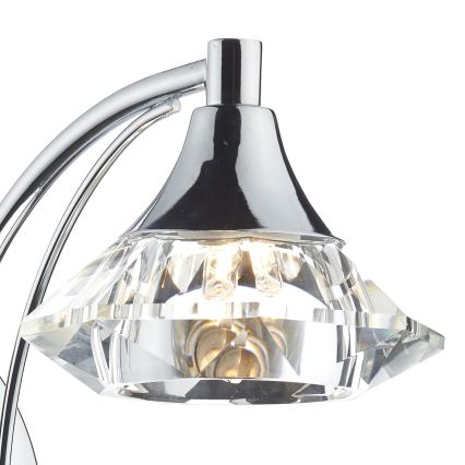 Där Lighting LUT0750 - Lampă de perete LUTHER 1xG9/40W/230V crom lucios