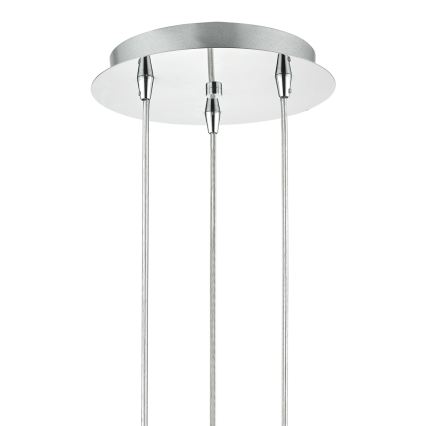 Där Lighting LYA0350 - Lustru suspendat pe cablu LYALL 3xG9/40W/230V crom lucios