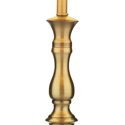 Där Lighting MAD4275 - Lampă de masă MADRID 1xE27/60W/230V maro/alamă