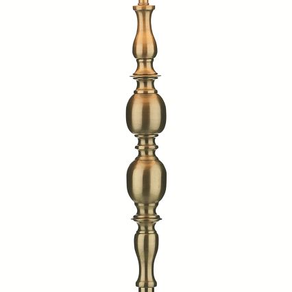 Där Lighting MAD4975 - Lampadar MADRID 1xE27/60W/230V maro/alamă