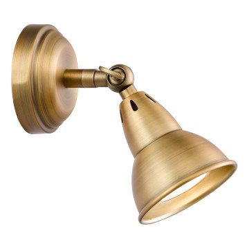 Där Lighting NAT0742 - Aplică de perete tip spot NATHANIEL 1xGU10/11W/230V alamă