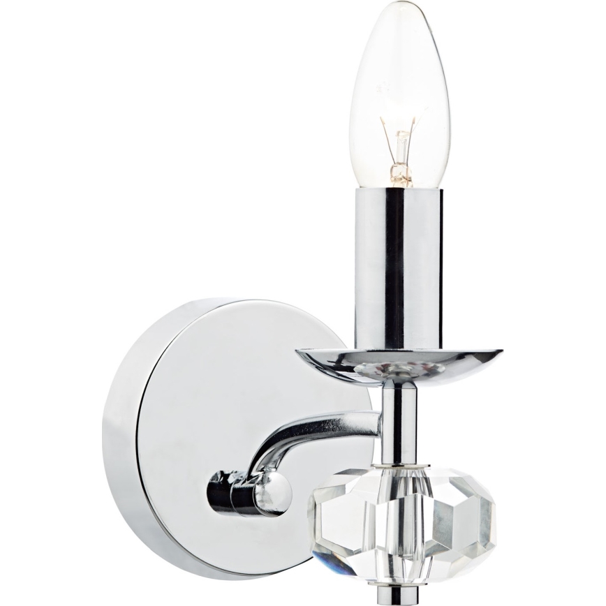 Där Lighting OLE0750 - Aplica de perete OLEANA, 1xE14/40W/230V, crom lucios