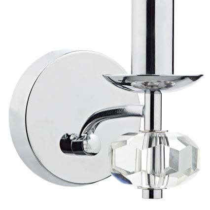 Där Lighting OLE0750 - Aplica de perete OLEANA, 1xE14/40W/230V, crom lucios