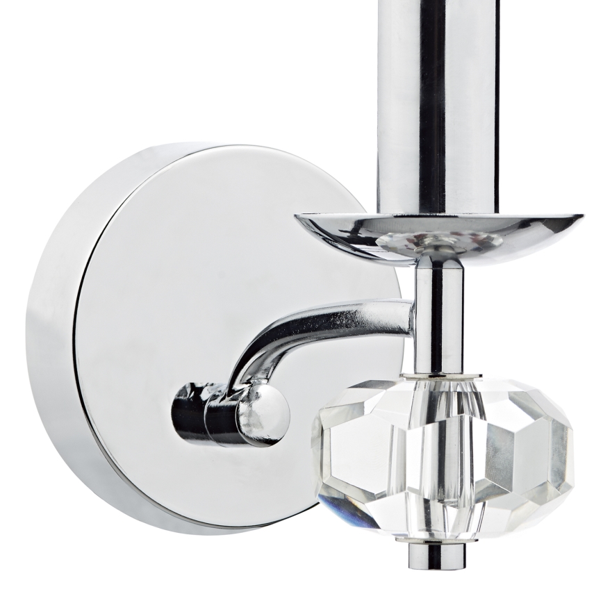 Där Lighting OLE0750 - Aplica de perete OLEANA, 1xE14/40W/230V, crom lucios