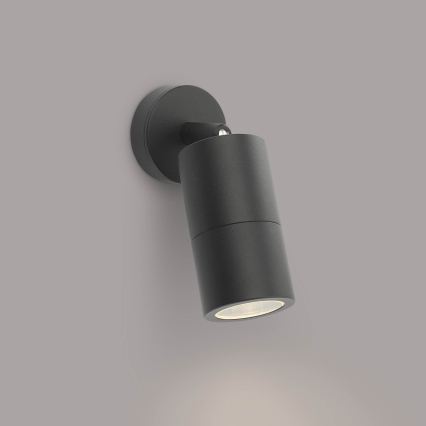 Där Lighting ORT0722 - Spot LED de perete pentru exterior ORTEGA 1xGU10/5W/230V IP65 negru