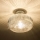 Där Lighting RIV5208 - Candelabru aplicat pentru baie RIVA 1xE27/60W/230V IP44 crom lucios