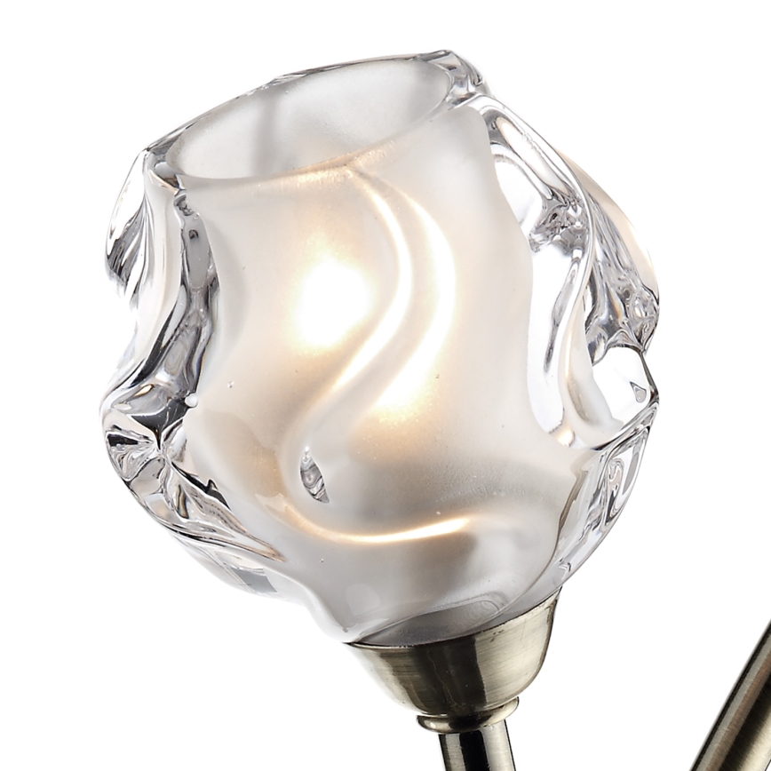 Där Lighting SEA0975 - Aplică de perete SEATTLE 2xG9/40W/230V alamă