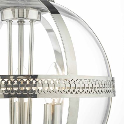 Där Lighting VAN0338 - Candelabru pe lanț VANESSA 3xE14/40W/230V crom lucios