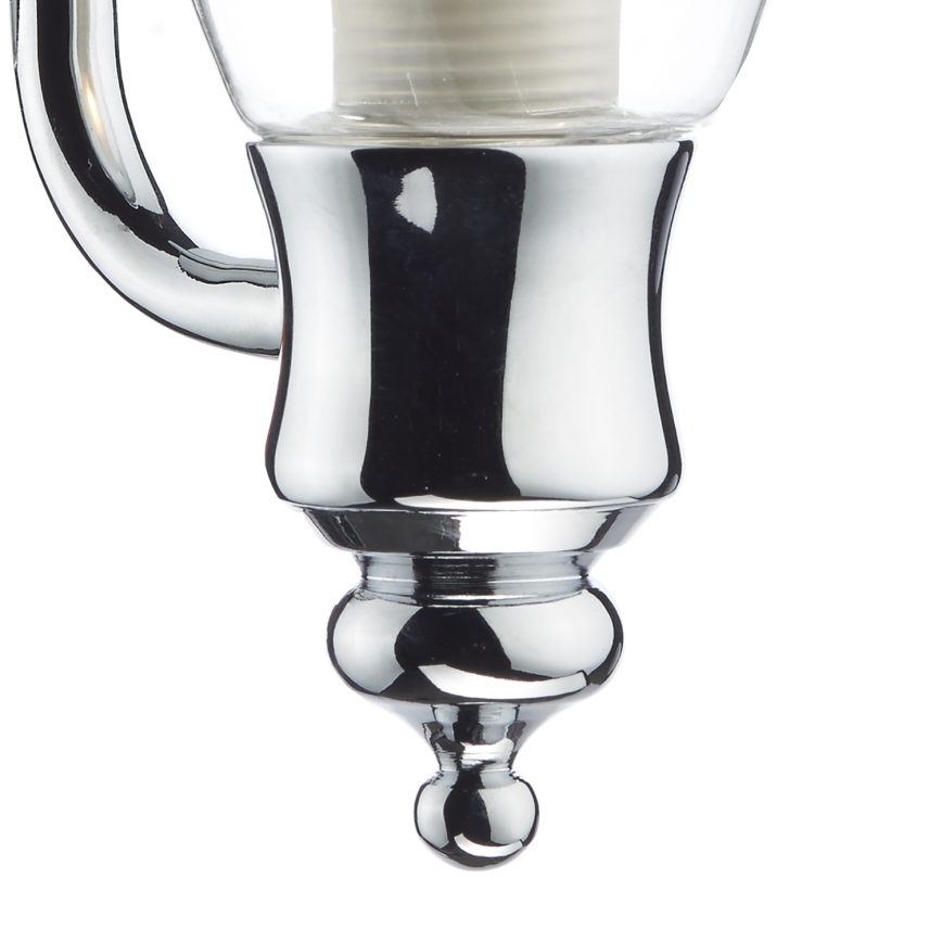 Där Lighting VES0750 - Lampă de perete pentru baie VESTRY 1xG9/25W/230V IP44 crom lucios