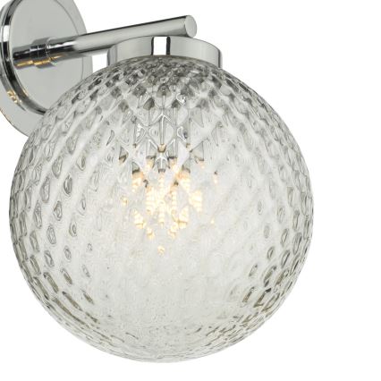 Där Lighting WAY0750 - Aplică de perete pentru baie WAYNE 1xG9/3W/230V IP44 crom