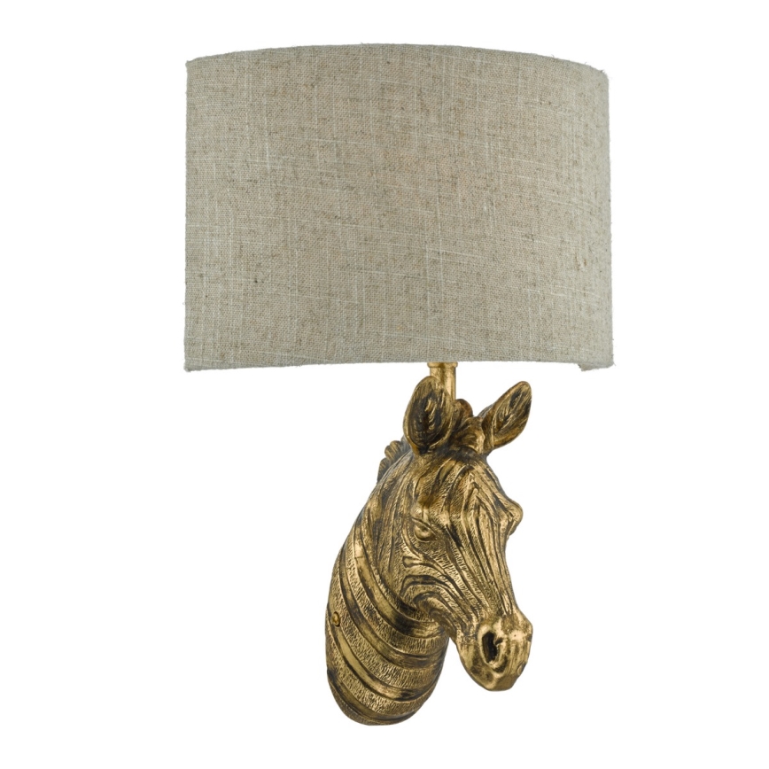 Där Lighting ABB0735 - Aplica de perete ABBY 1xE14/40W/230V in/auriu
