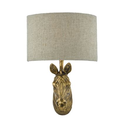 Där Lighting ABB0735 - Aplica de perete ABBY 1xE14/40W/230V in/auriu