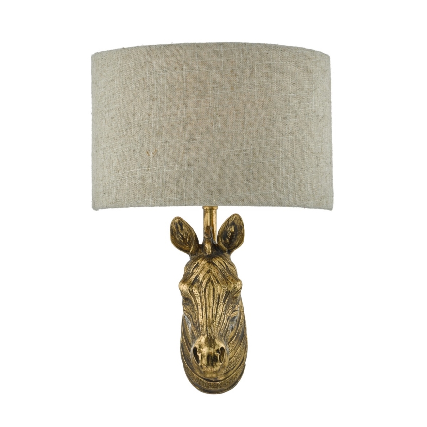 Där Lighting ABB0735 - Aplica de perete ABBY 1xE14/40W/230V in/auriu
