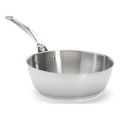 De Buyer 3411.24 - Tigaie sauté MILADY 24 cm, inox