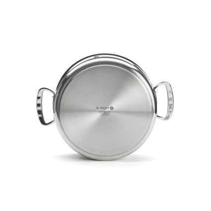 De Buyer 3427.28 - Oală MILADY cu capac, 28 cm, inox