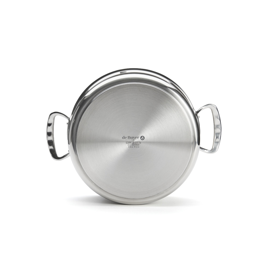 De Buyer 3427.28 - Oală MILADY cu capac, 28 cm, inox