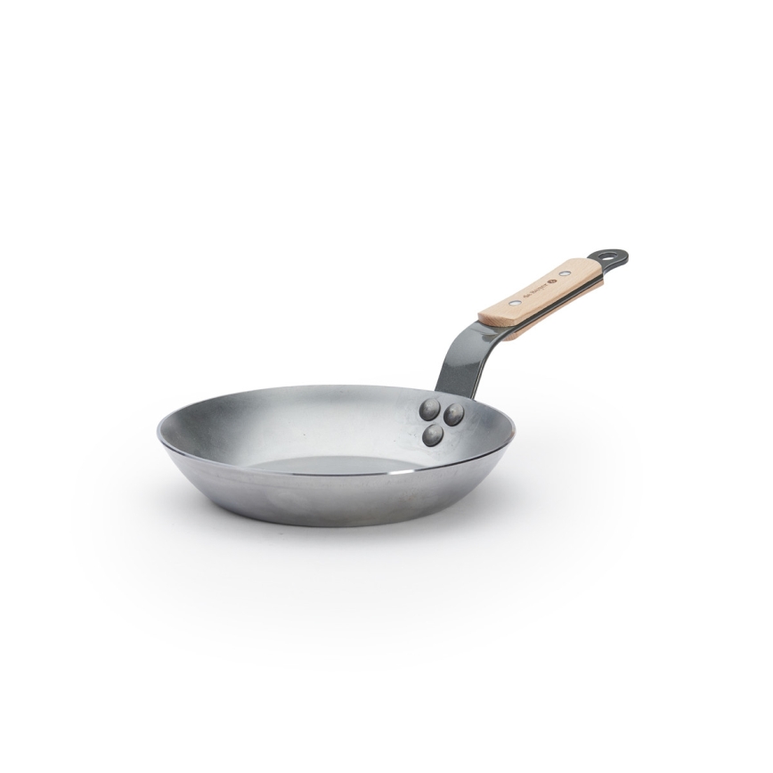 De Buyer 5710.20 - Tigaie MINERAL B BOIS, 20 cm, din oțel
