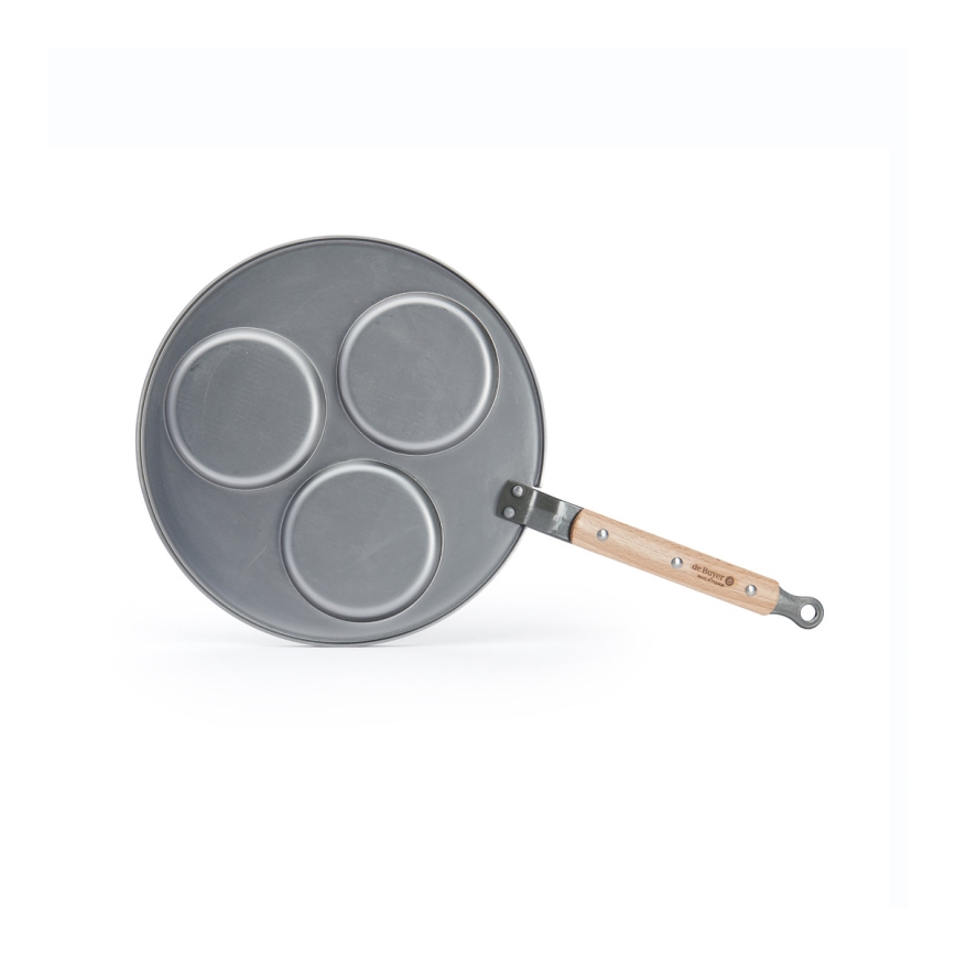 De Buyer 5712.03 - Tigaie pentru clătite MINERAL B BOIS 27 cm